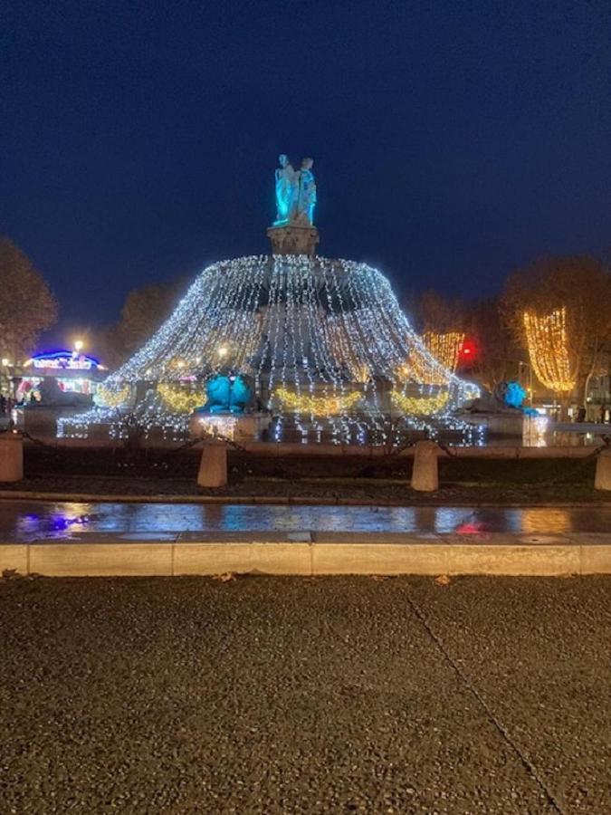 Blue Fountain Luxueux Studio Aix Centre Historique -Wifi-Smart Tv- Aix-en-Provence Buitenkant foto